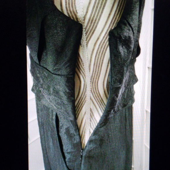 Sz 10 2PC Adrianna Papell Crop Jacket & Dres - Picture 8 of 8